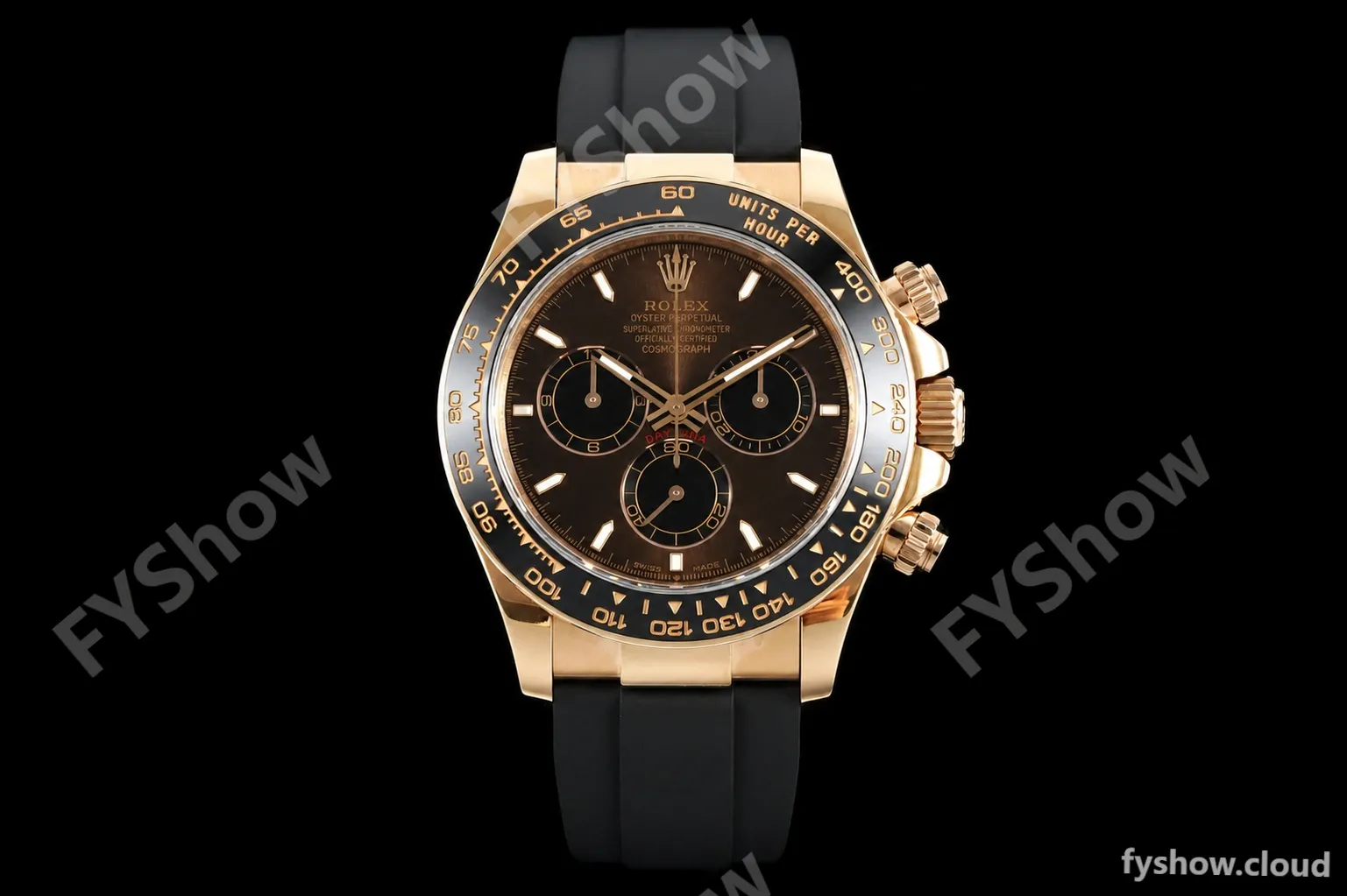 Rolex - Daytona 126515LN 40mm Gain Weight CER/RG/RU Choco/Blk/Stk QF V10 SH4131