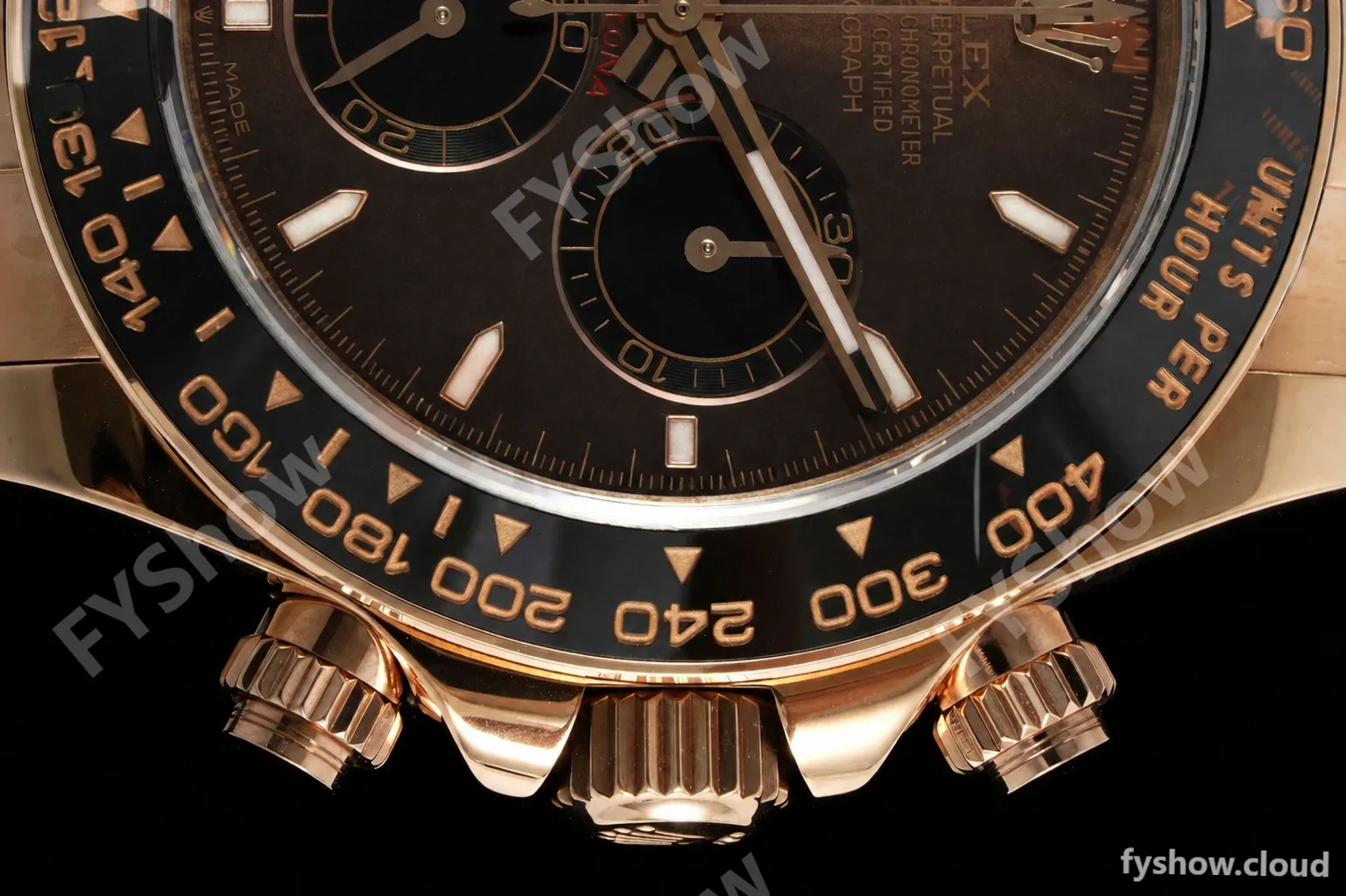 Rolex - Daytona 126515LN 40mm Gain Weight CER/RG/RU Choco/Blk/Stk QF V10 SH4131 - Image 4