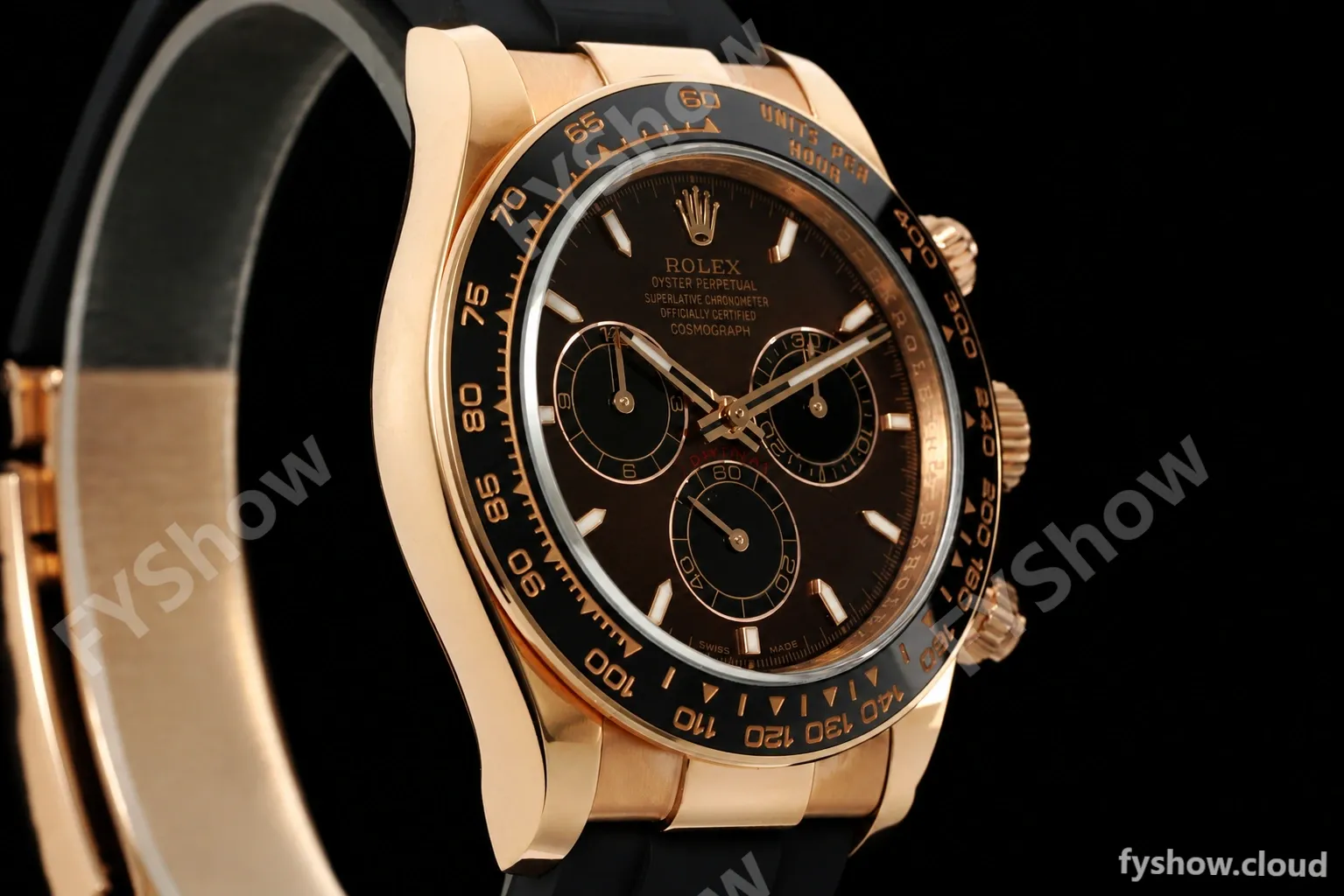Rolex - Daytona 126515LN 40mm Gain Weight CER/RG/RU Choco/Blk/Stk QF V10 SH4131 - Image 5