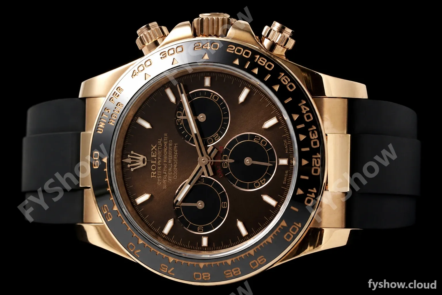 Rolex - Daytona 126515LN 40mm Gain Weight CER/RG/RU Choco/Blk/Stk QF V10 SH4131 - Image 6