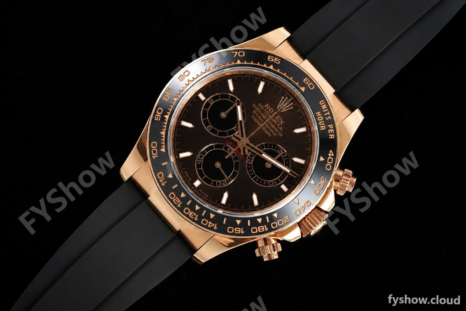 Rolex - Daytona 126515LN 40mm Gain Weight CER/RG/RU Choco/Blk/Stk QF V10 SH4131 - Image 7