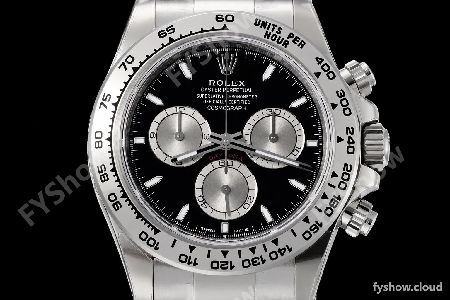 Rolex - Daytona 126509 40mm Tungsten Gain Weight SS/SS Blk/Silv/Stk VSF DD4131 - Image 2