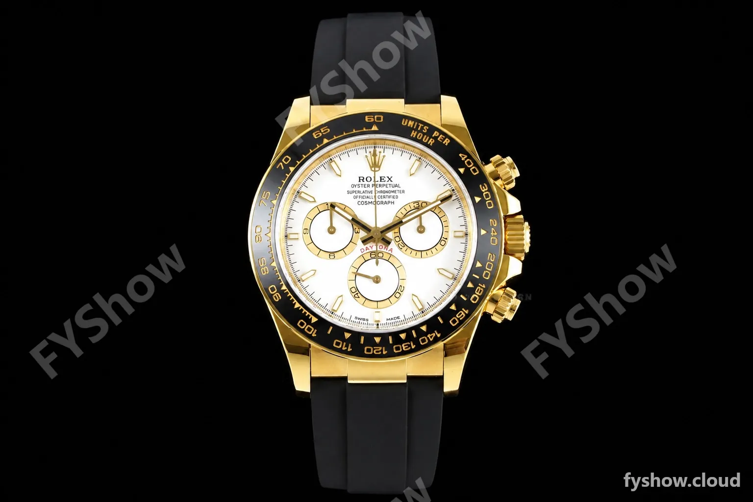 Rolex - Daytona 126518LN 40mm Gain Weight CER/YG/RU Wht/Stk VSF V2 DD4131