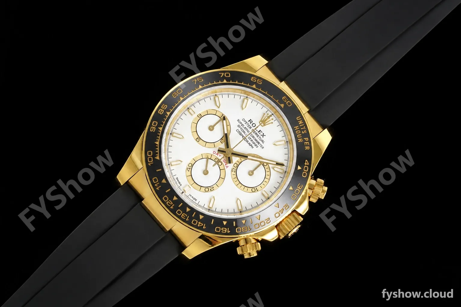 Rolex - Daytona 126518LN 40mm Gain Weight CER/YG/RU Wht/Stk VSF V2 DD4131 - Image 18