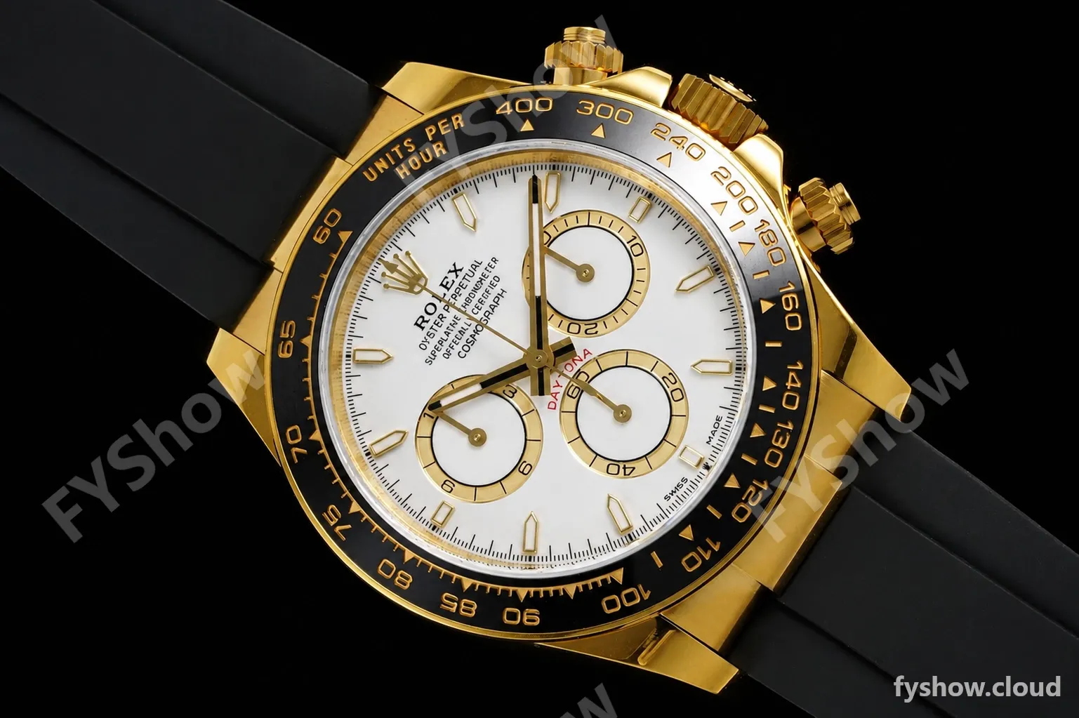 Rolex - Daytona 126518LN 40mm Gain Weight CER/YG/RU Wht/Stk VSF V2 DD4131 - Image 19