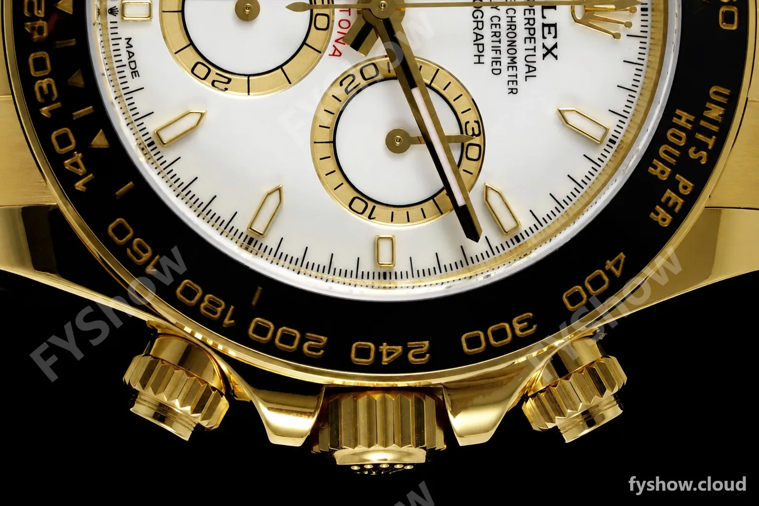 Rolex - Daytona 126518LN 40mm Gain Weight CER/YG/RU Wht/Stk VSF V2 DD4131 - Image 4