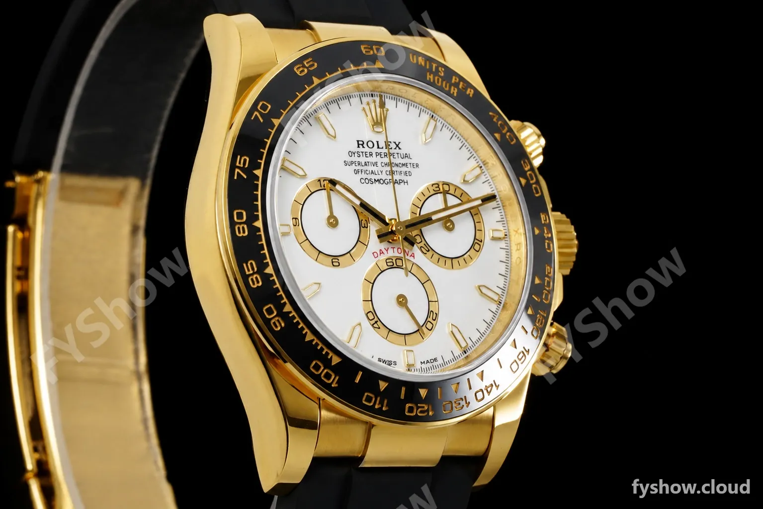 Rolex - Daytona 126518LN 40mm Gain Weight CER/YG/RU Wht/Stk VSF V2 DD4131 - Image 5