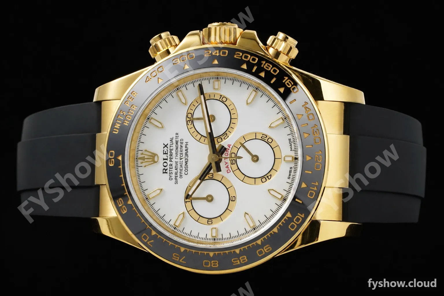 Rolex - Daytona 126518LN 40mm Gain Weight CER/YG/RU Wht/Stk VSF V2 DD4131 - Image 6
