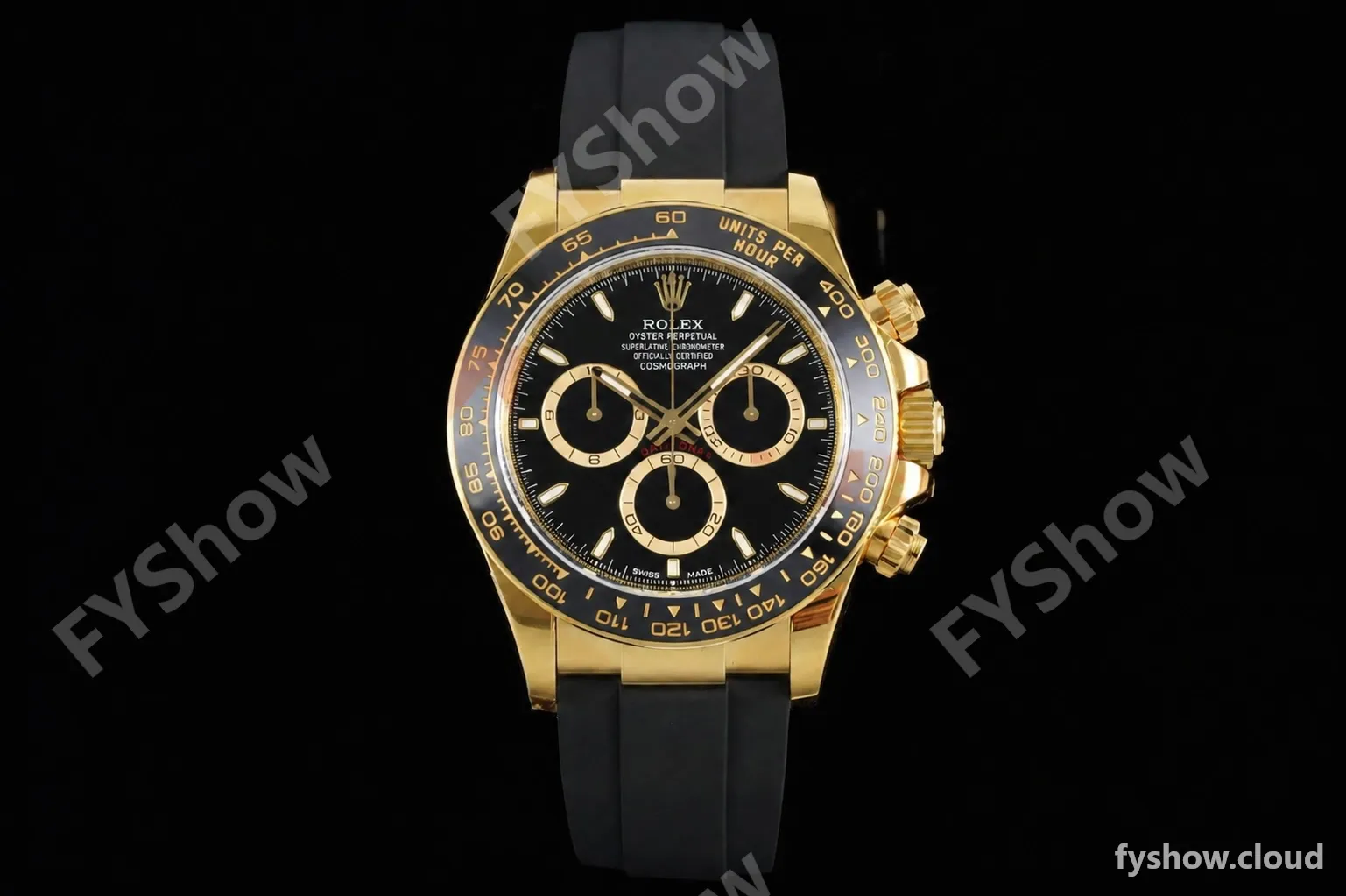 Rolex - Daytona 126518LN 40mm Gain Weight CER/YG/RU Blk/Stk VSF V2 DD4131