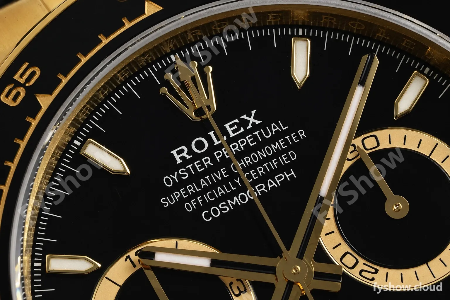Rolex - Daytona 126518LN 40mm Gain Weight CER/YG/RU Blk/Stk VSF V2 DD4131 - Image 2