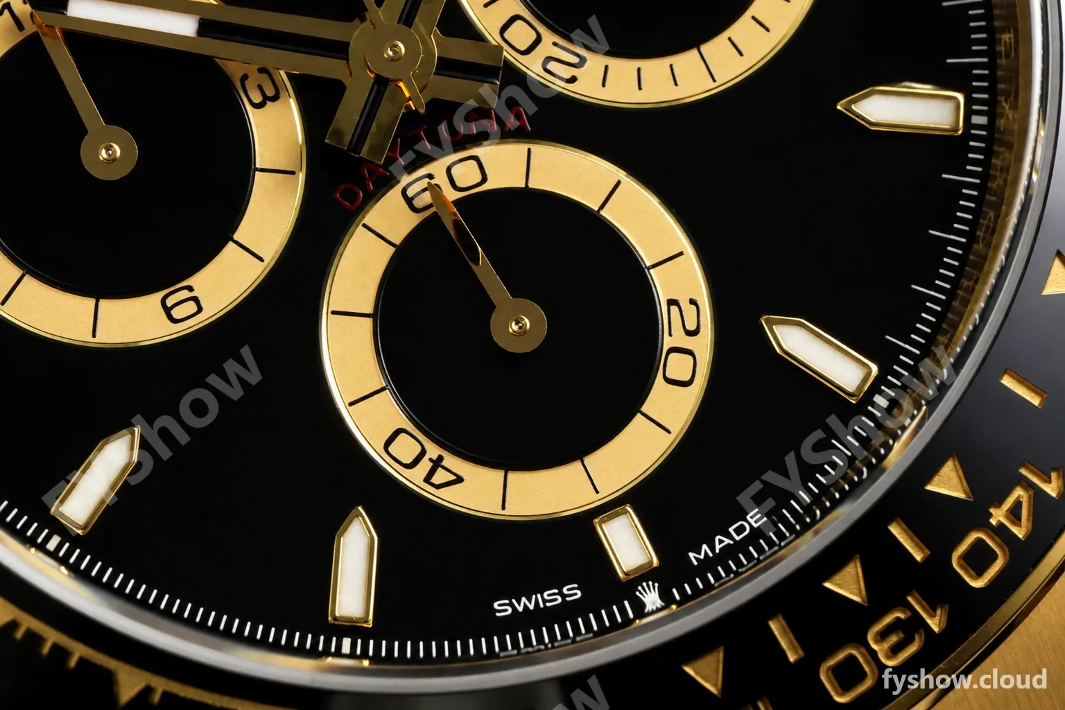 Rolex - Daytona 126518LN 40mm Gain Weight CER/YG/RU Blk/Stk VSF V2 DD4131 - Image 3