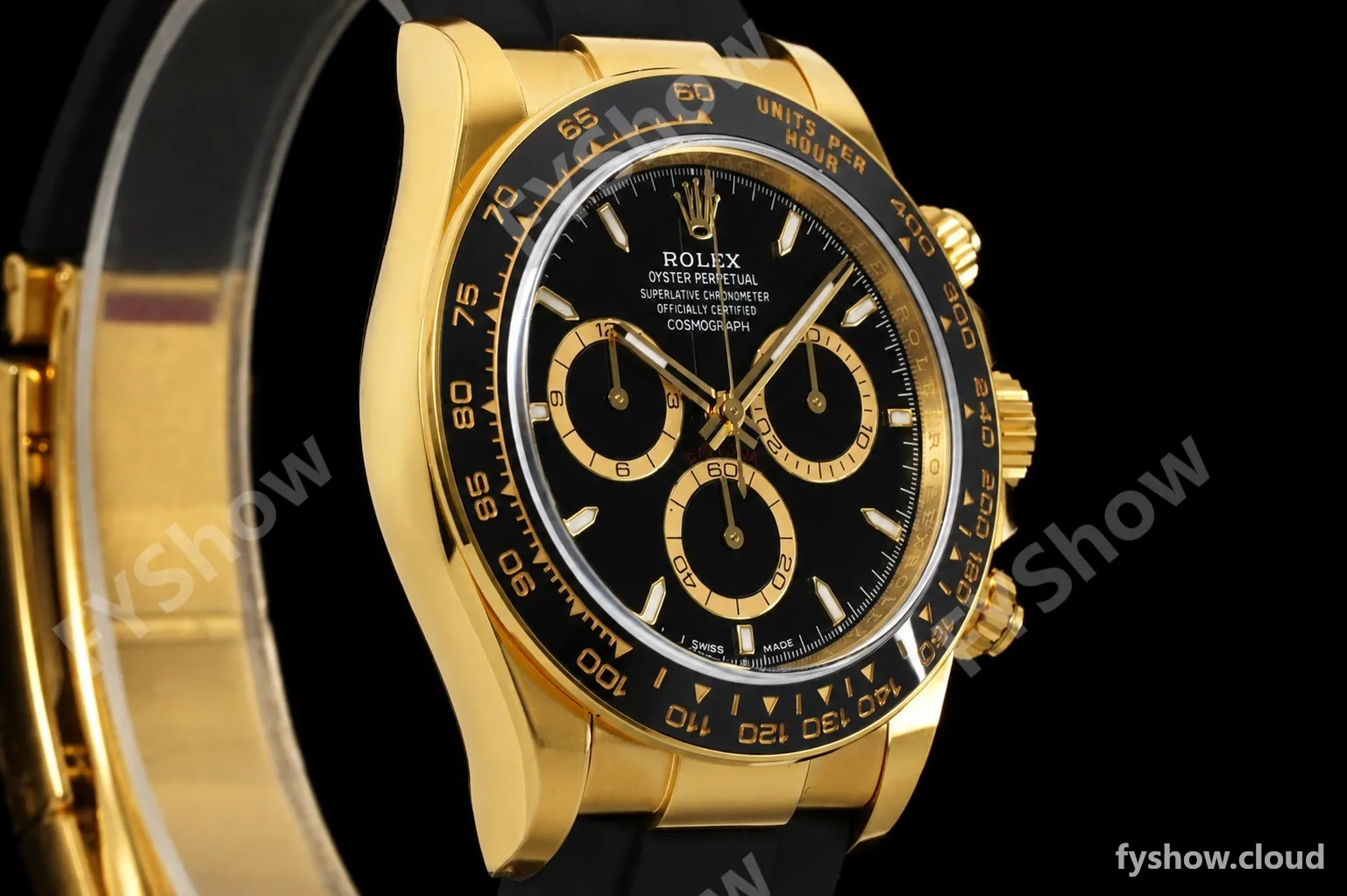Rolex - Daytona 126518LN 40mm Gain Weight CER/YG/RU Blk/Stk VSF V2 DD4131 - Image 5