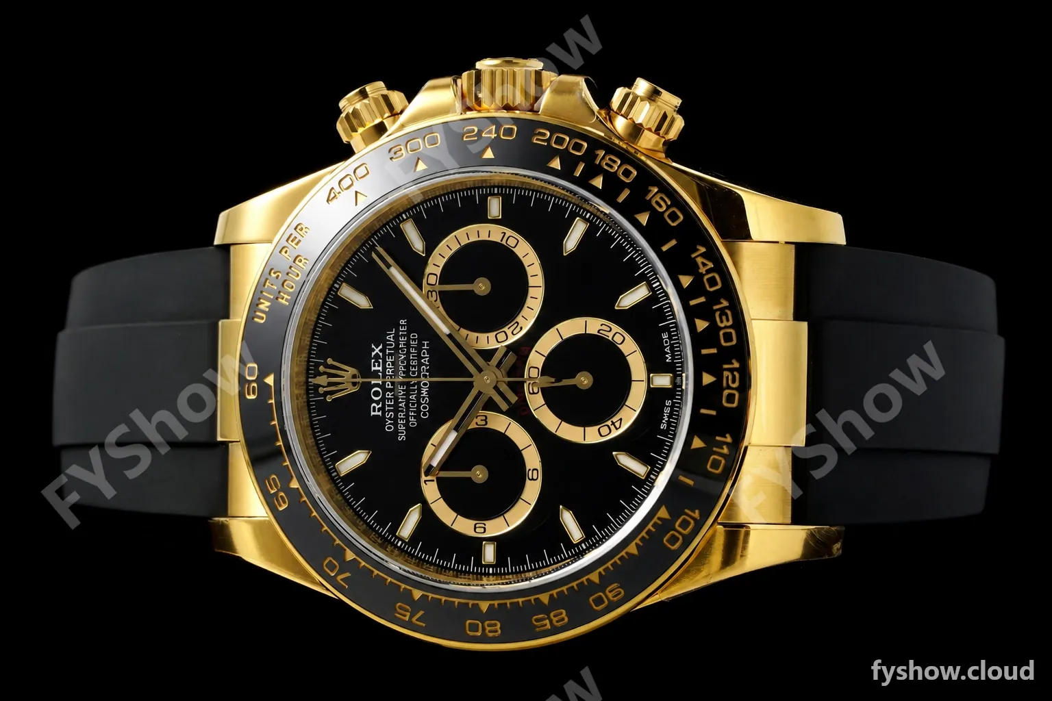 Rolex - Daytona 126518LN 40mm Gain Weight CER/YG/RU Blk/Stk VSF V2 DD4131 - Image 6
