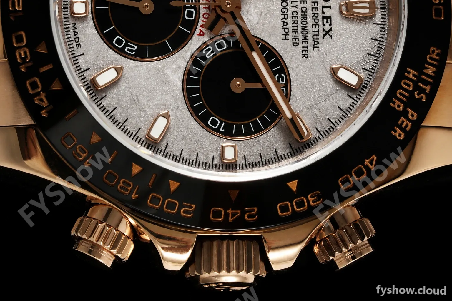 Rolex - Daytona 116515LN 40mm Tungsten Gain Weight RG/RU Meteorite Dial QF V11 SH4130 - Image 4
