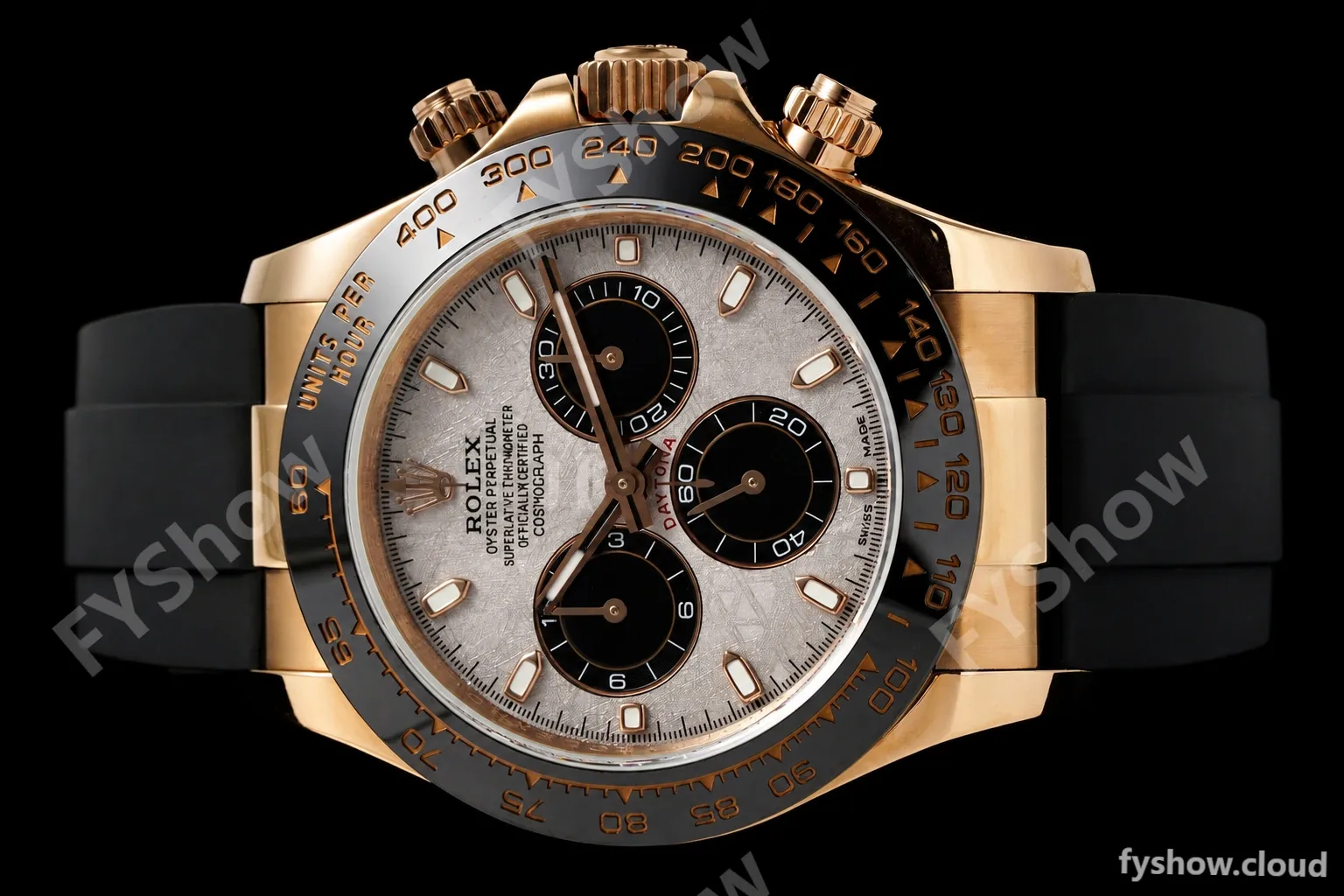 Rolex - Daytona 116515LN 40mm Tungsten Gain Weight RG/RU Meteorite Dial QF V11 SH4130 - Image 6