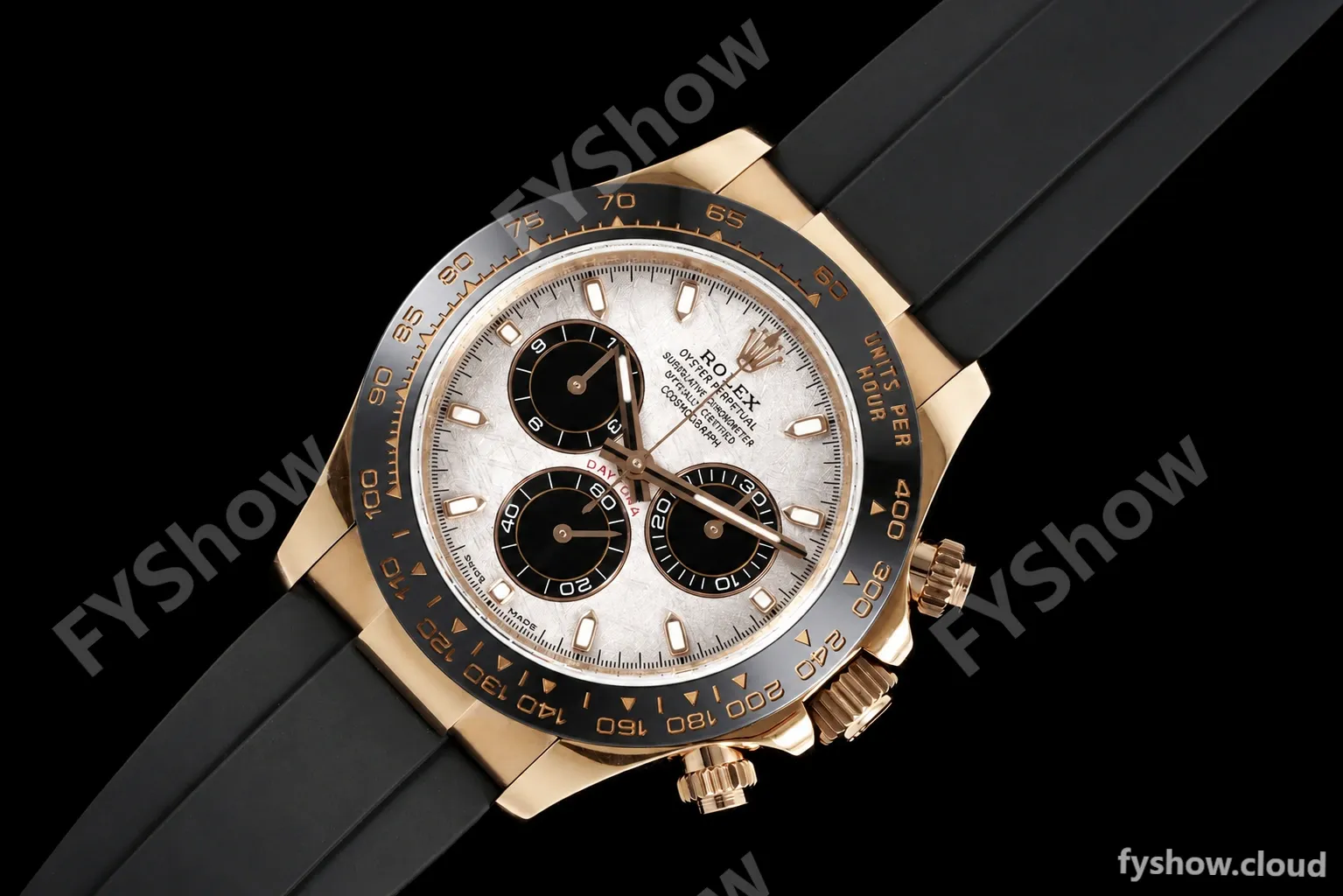 Rolex - Daytona 116515LN 40mm Tungsten Gain Weight RG/RU Meteorite Dial QF V11 SH4130 - Image 7