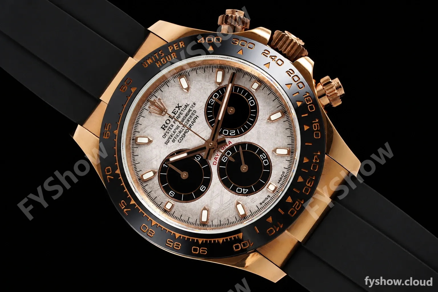 Rolex - Daytona 116515LN 40mm Tungsten Gain Weight RG/RU Meteorite Dial QF V11 SH4130 - Image 8