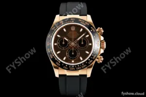 Rolex - Daytona 116515LN 40mm Tungsten Gain Weight RG/RU Brn/Blk/Stk QF V11 SH4130