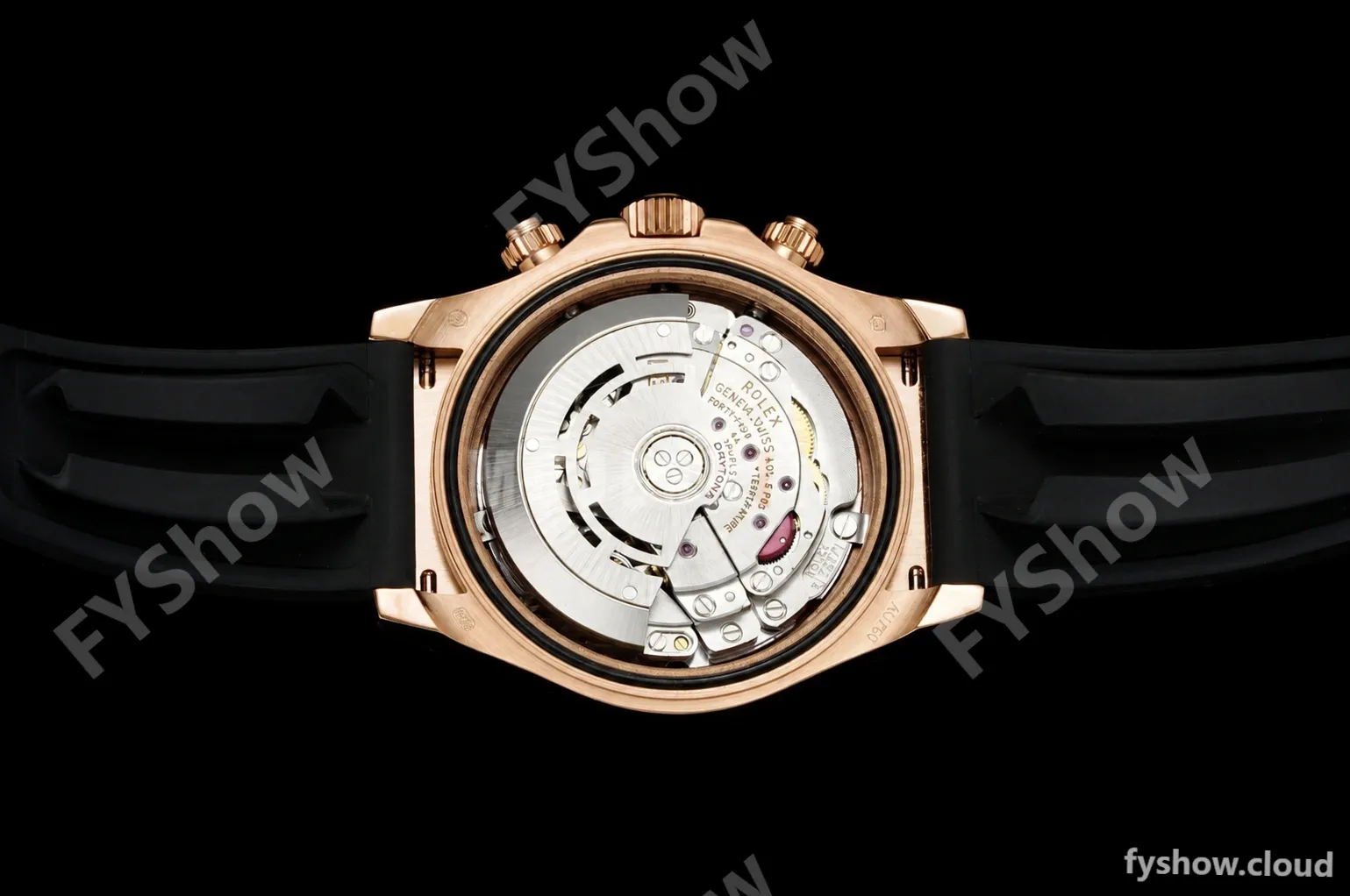 Rolex - Daytona 116515LN 40mm Tungsten Gain Weight RG/RU Blk/Gold/Stk QF V11 SH4130 - Image 10