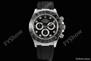 Rolex - Daytona 116519LN 40mm Tungsten Gain Weight SS/RU Blk/Dia QF V11 SH4130