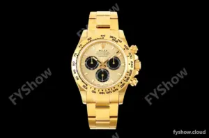 Rolex - Daytona 126508 40mm Gain Weight YG/YG Gold/Blk/Stk VSF V3 DD4131