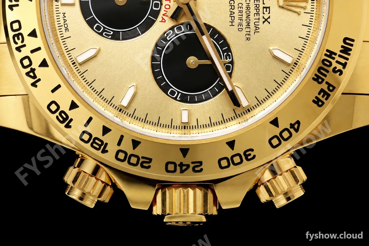Rolex - Daytona 126508 40mm Gain Weight YG/YG Gold/Blk/Stk VSF V3 DD4131 - Image 3