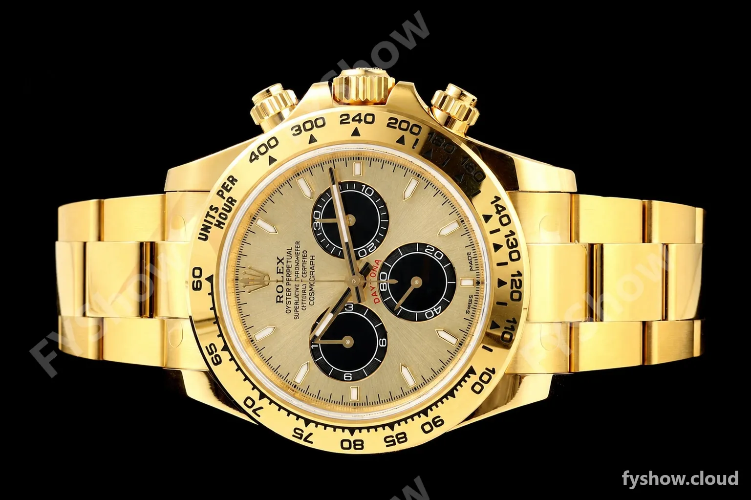 Rolex - Daytona 126508 40mm Gain Weight YG/YG Gold/Blk/Stk VSF V3 DD4131 - Image 4