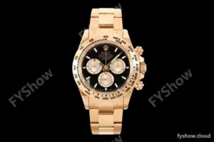 Rolex - Daytona 126505 40mm Gain Weight RG/RG Blk/Silv/Stk VSF V3 DD4131