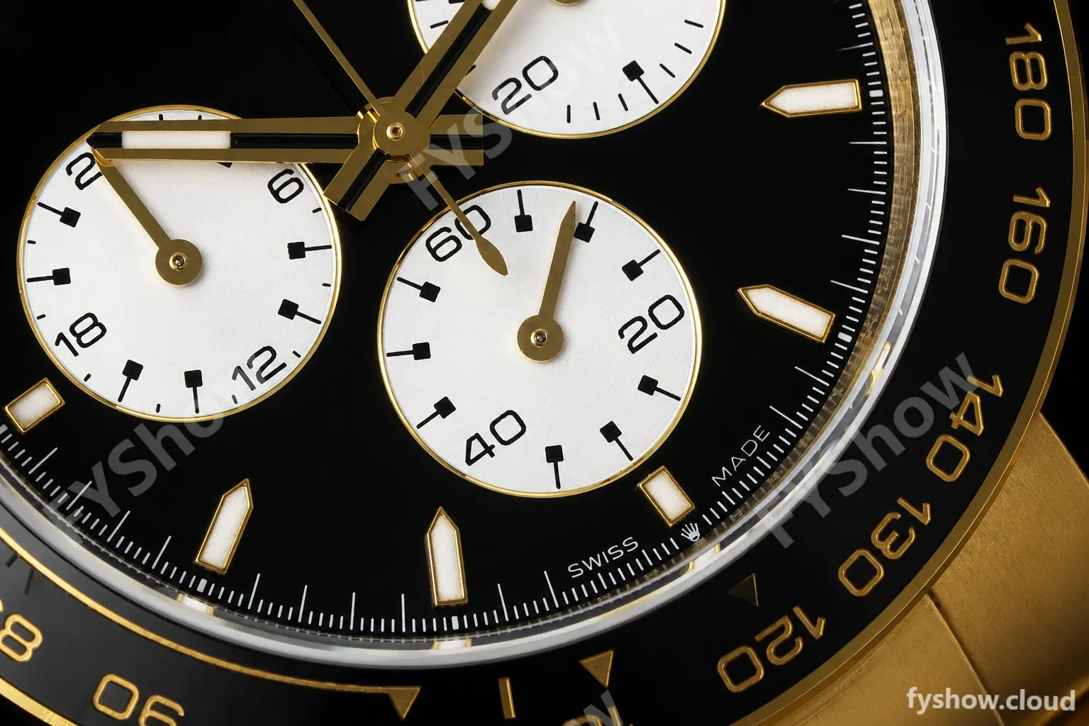Rolex - Daytona 126528LN Le Mans 40mm 904L Ceramic YG/YG Blk/Stk QF V5 SH4132 - Image 3