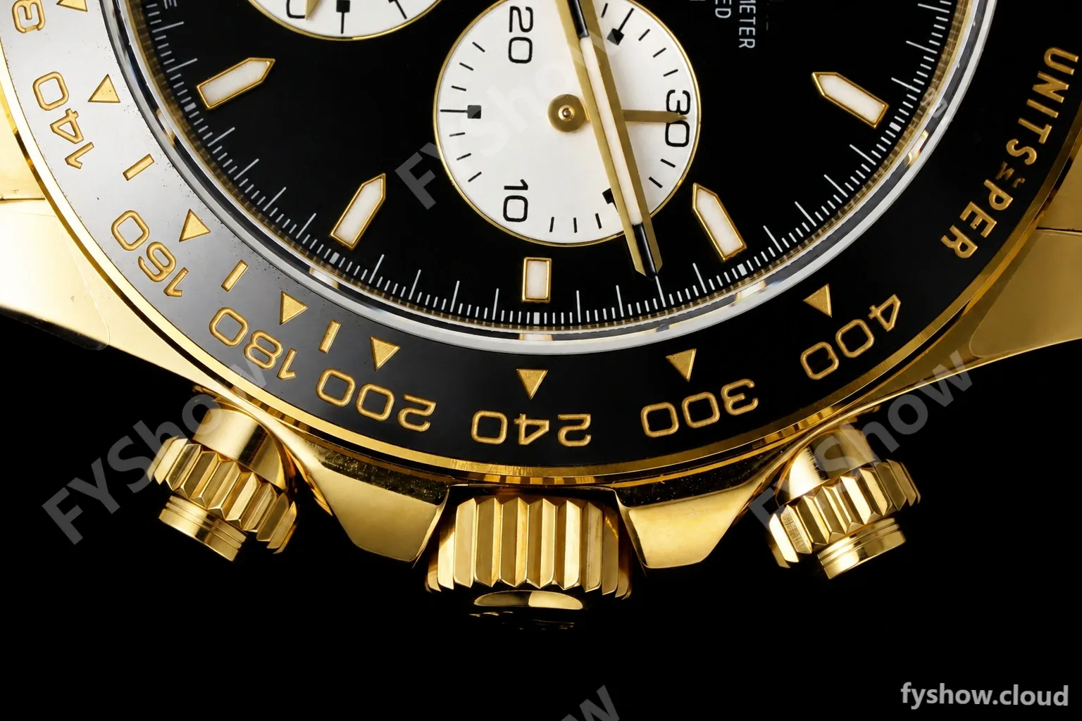 Rolex - Daytona 126528LN Le Mans 40mm 904L Ceramic YG/YG Blk/Stk QF V5 SH4132 - Image 2