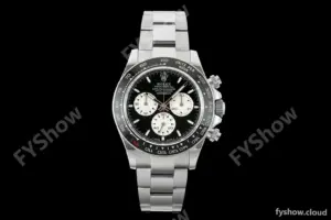 Rolex - Daytona 126529LN Le Mans 40mm 904L Ceramic SS/SS Blk/Stk QF V5 SH4132