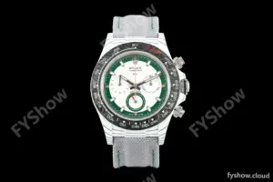 Rolex - Daytona 40mm DiW Alpine White Carbon Fiber FC/NY Green/White Dial DIWF DD4801