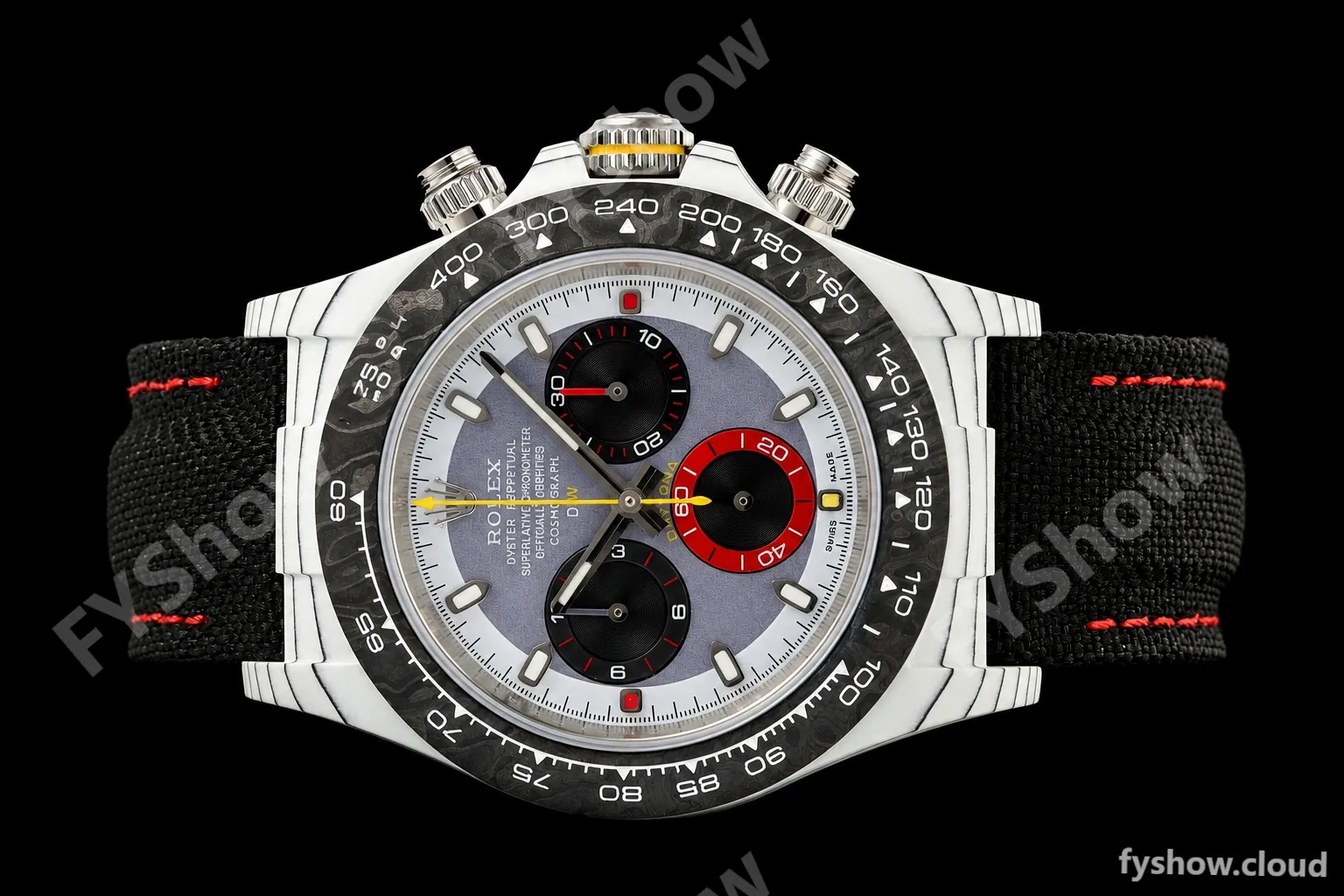 Rolex - Daytona 40mm DiW OCELLARIS White Carbon Fiber FC/NY White/Gray Dial DIWF DD4801 - Image 11