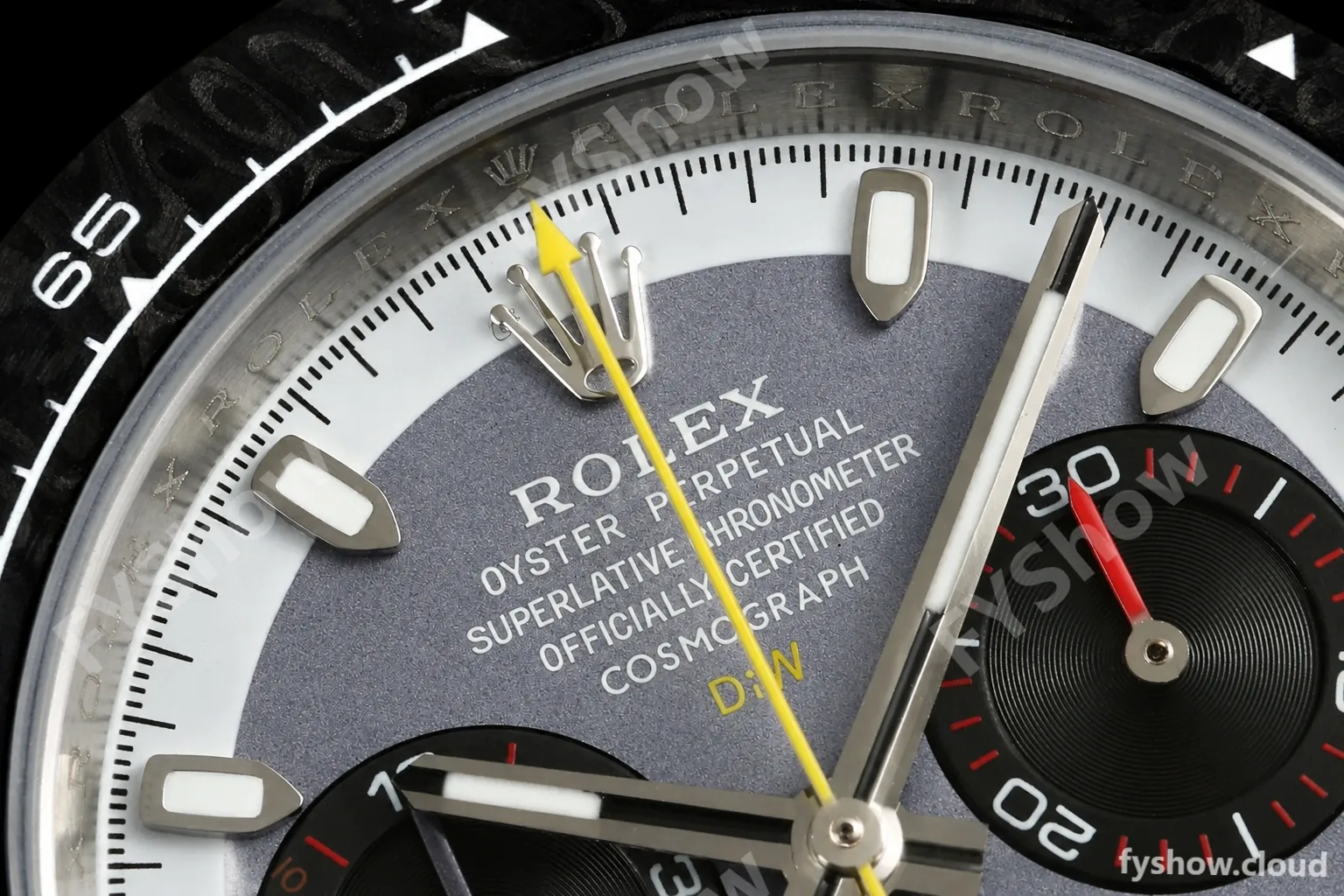 Rolex - Daytona 40mm DiW OCELLARIS White Carbon Fiber FC/NY White/Gray Dial DIWF DD4801 - Image 14