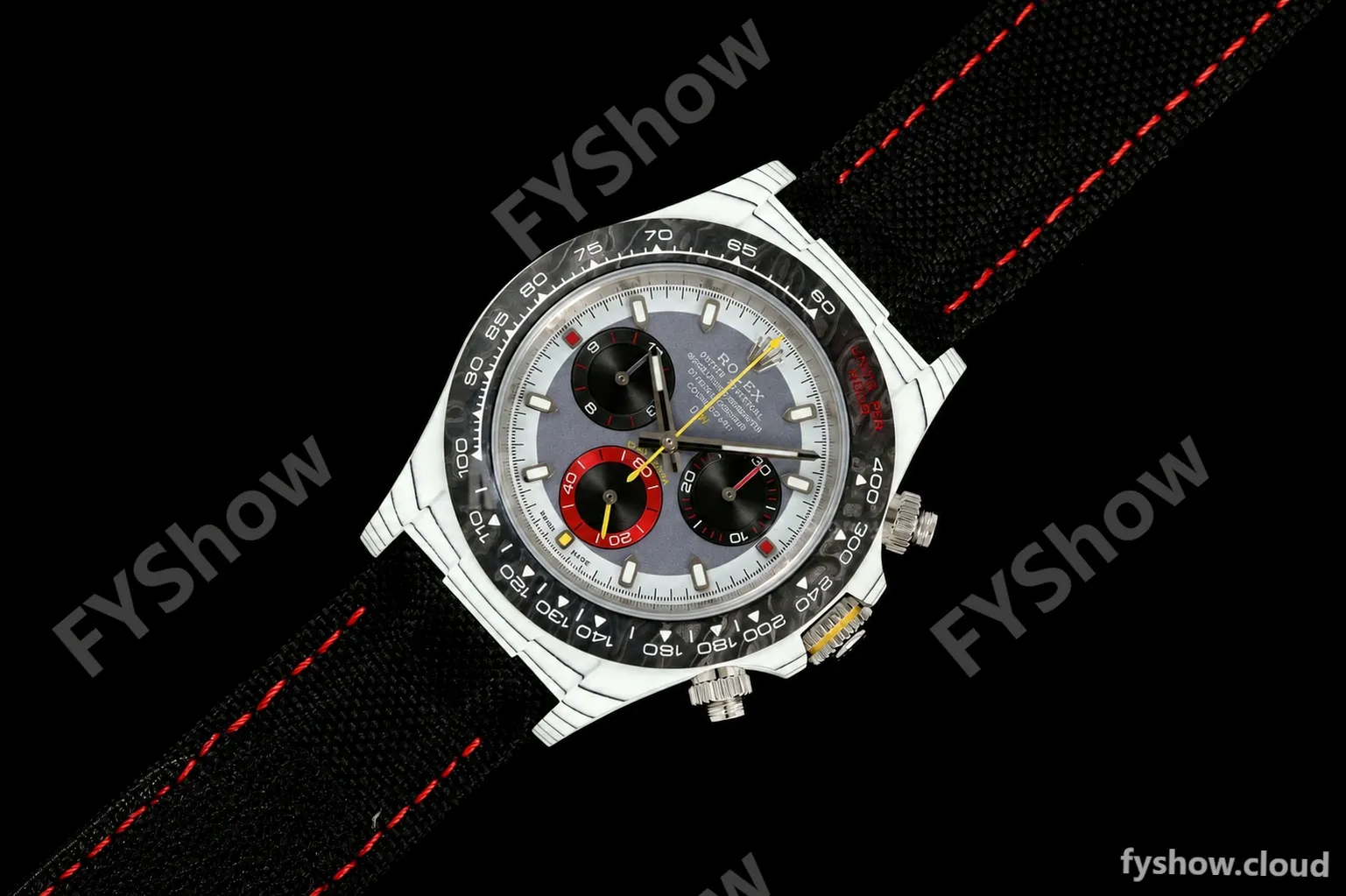 Rolex - Daytona 40mm DiW OCELLARIS White Carbon Fiber FC/NY White/Gray Dial DIWF DD4801 - Image 15