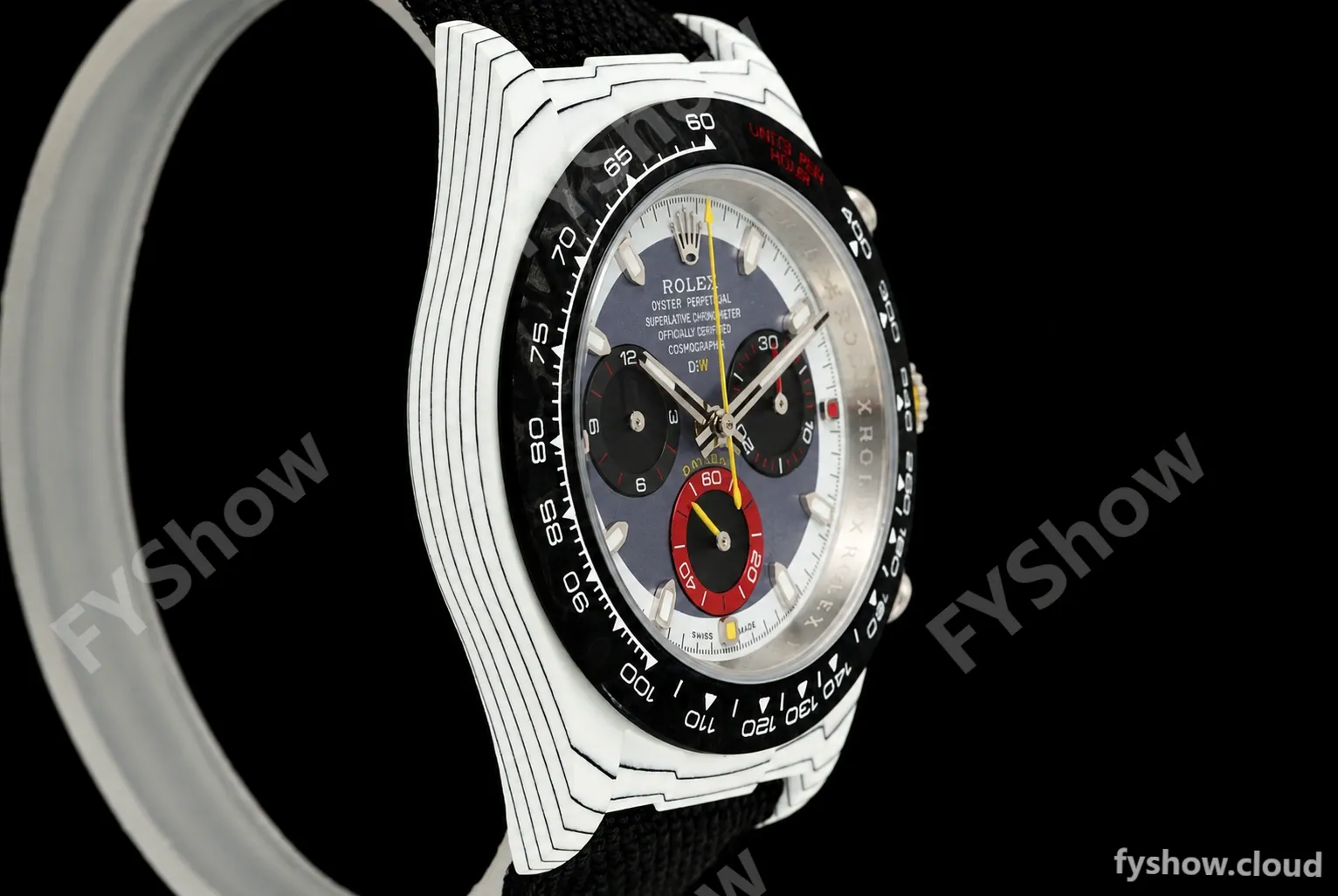 Rolex - Daytona 40mm DiW OCELLARIS White Carbon Fiber FC/NY White/Gray Dial DIWF DD4801 - Image 2