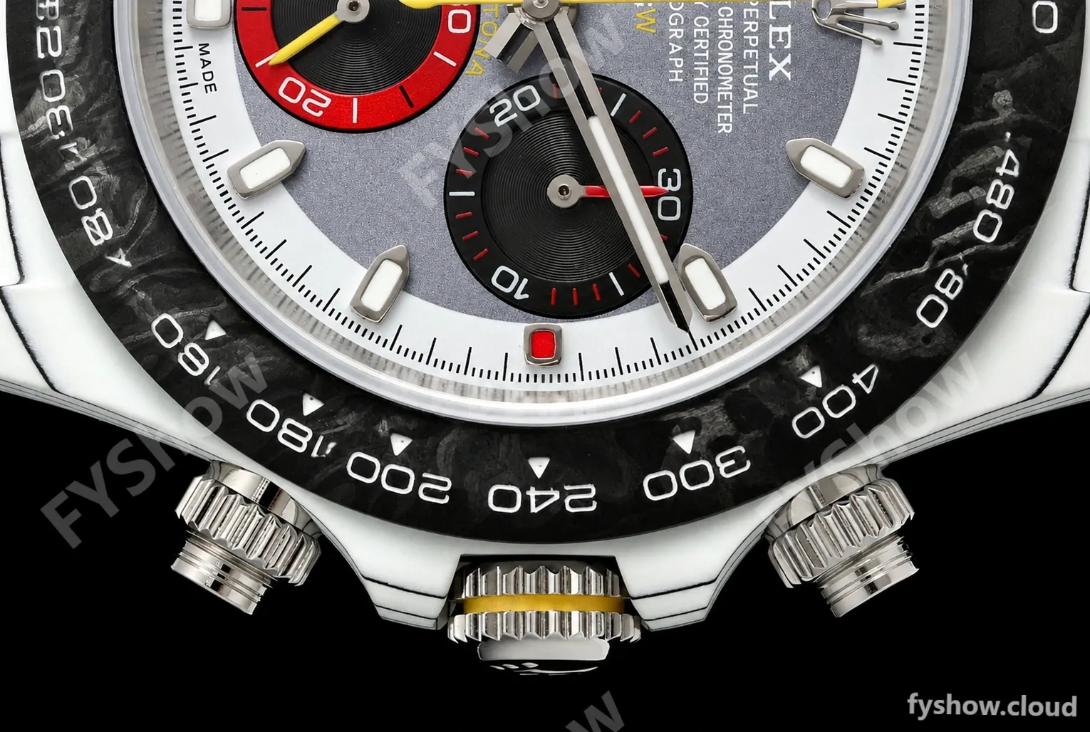 Rolex - Daytona 40mm DiW OCELLARIS White Carbon Fiber FC/NY White/Gray Dial DIWF DD4801 - Image 3