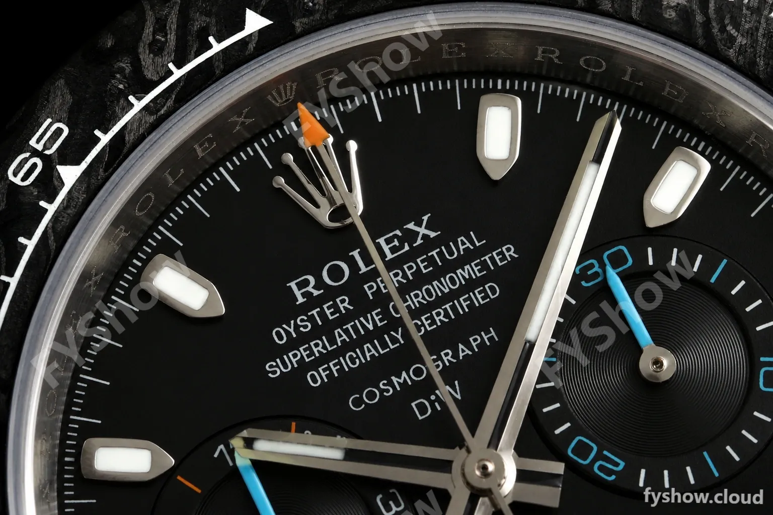 Rolex - Daytona 40mm DiW Racing Blue White Carbon Fiber FC/NY Black Dial DIWF DD4801 - Image 13