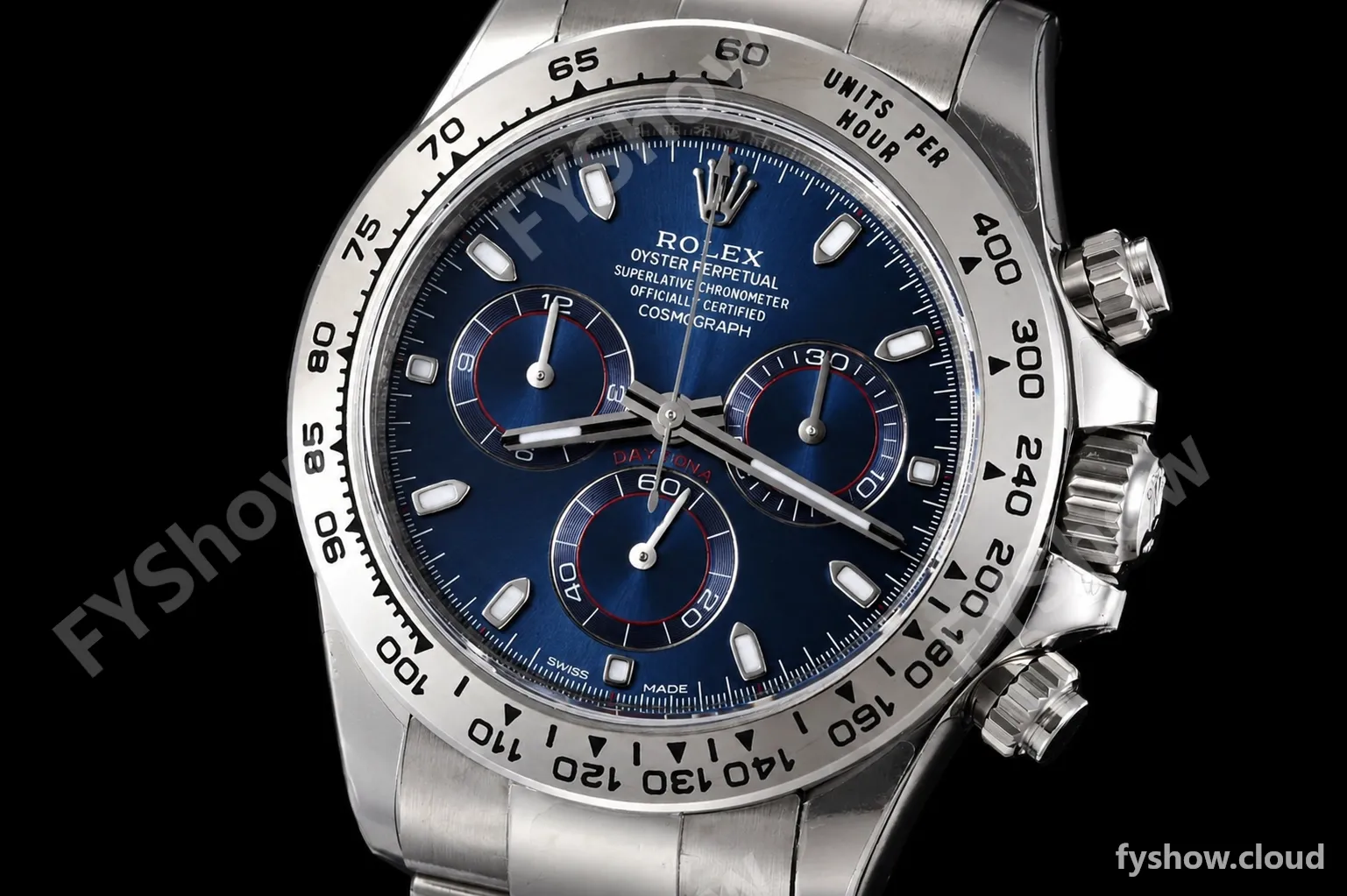 Rolex - Daytona 116509 40mm Gain Weight SS/SS Blu/Stk VSF V3 DD4130 - Image 3