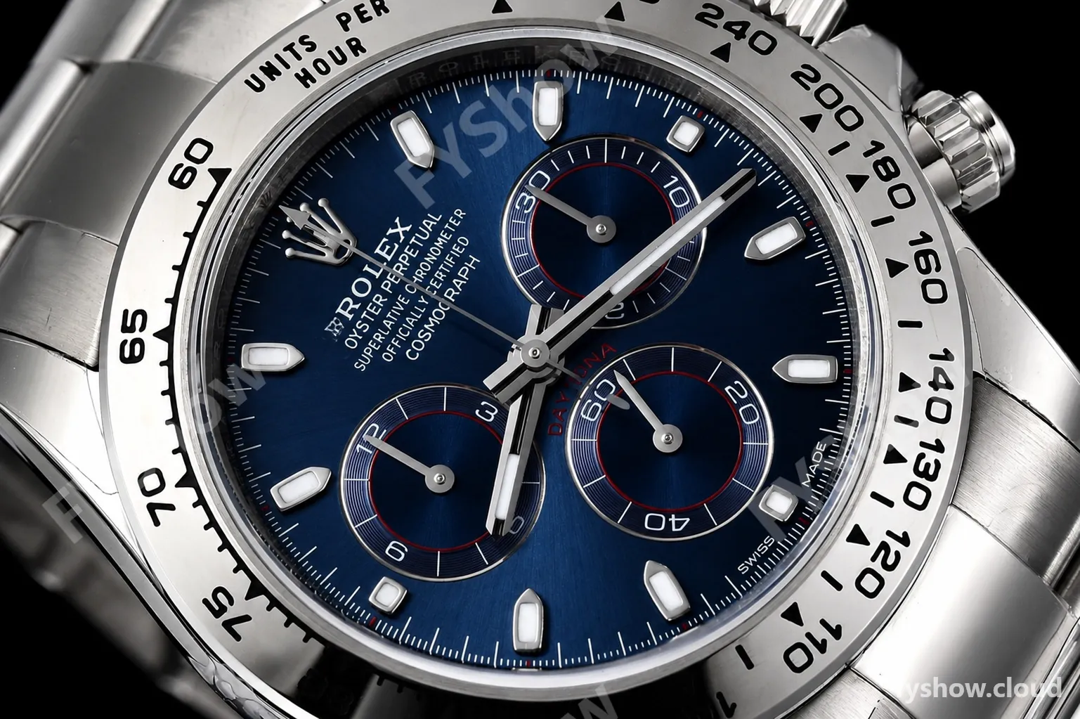 Rolex - Daytona 116509 40mm Gain Weight SS/SS Blu/Stk VSF V3 DD4130 - Image 4