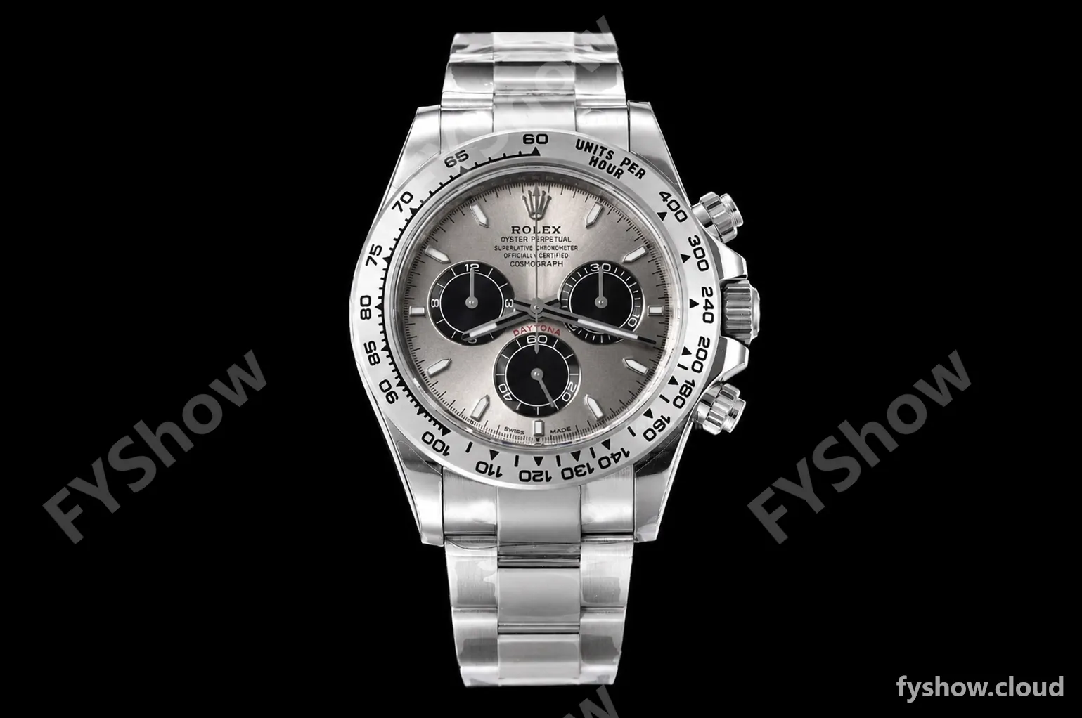 Rolex - Daytona 126509 40mm Gain Weight SS/SS Grey/Blk/Stk VSF V3 DD4131