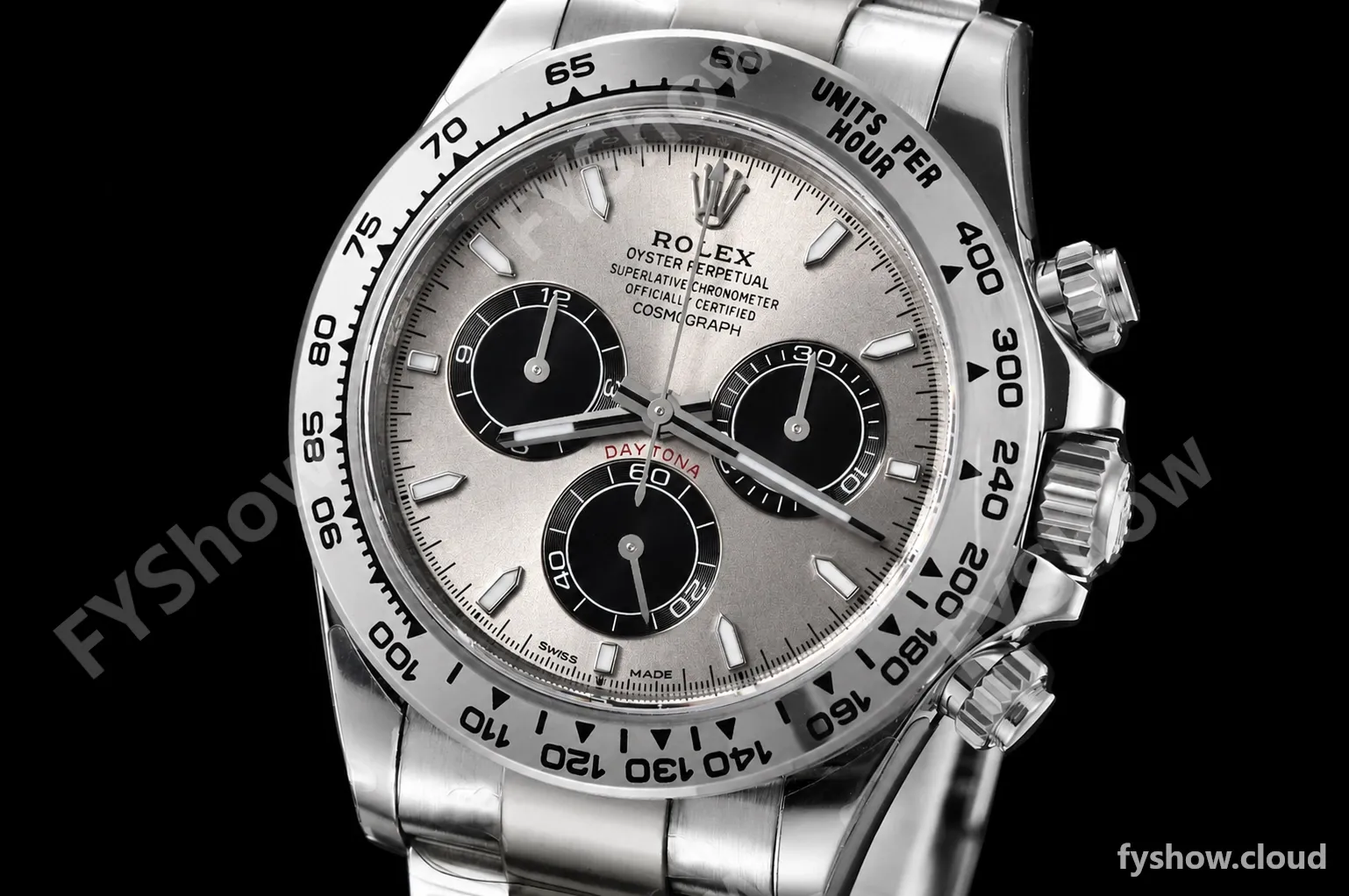 Rolex - Daytona 126509 40mm Gain Weight SS/SS Grey/Blk/Stk VSF V3 DD4131 - Image 2