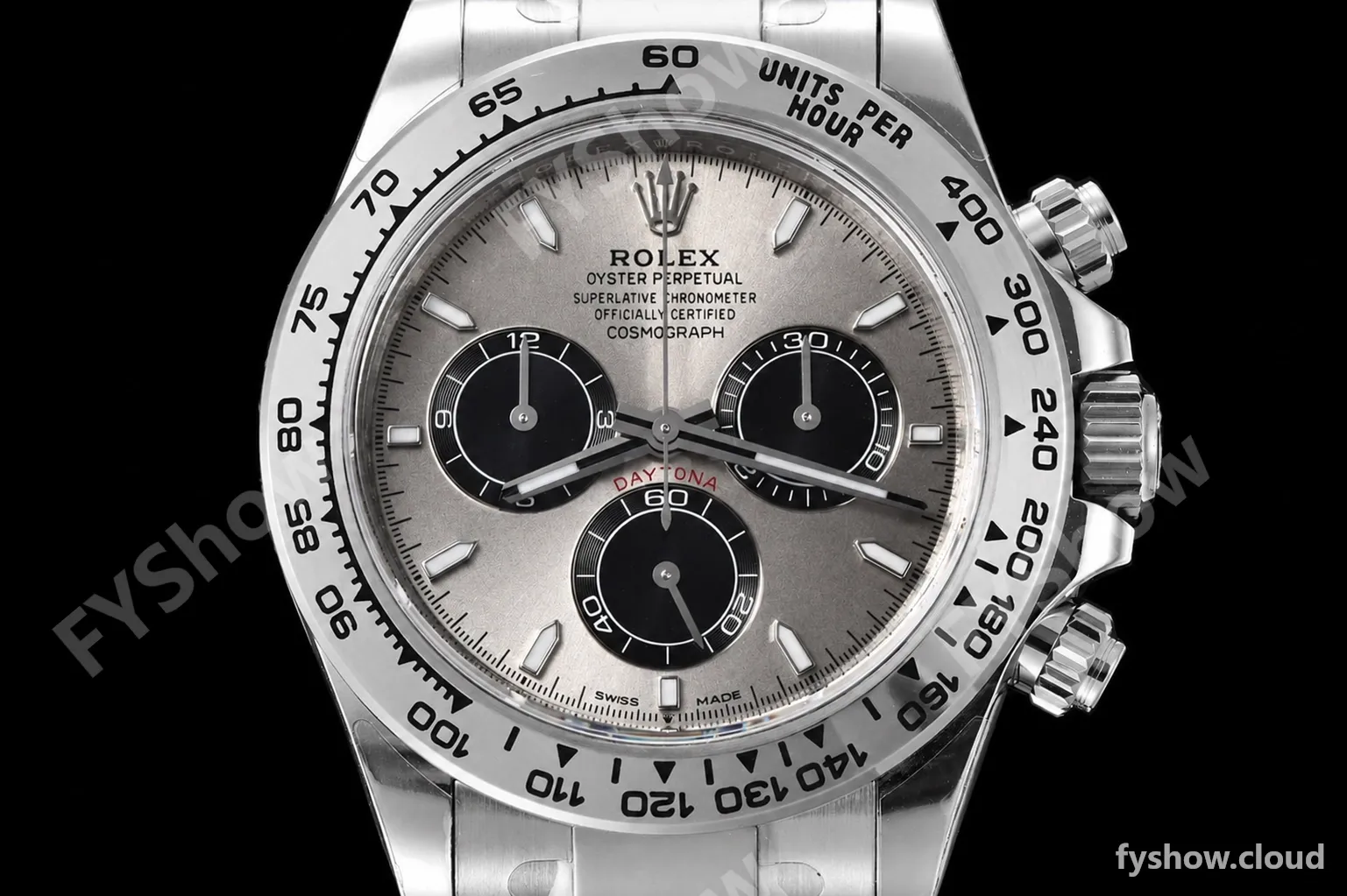 Rolex - Daytona 126509 40mm Gain Weight SS/SS Grey/Blk/Stk VSF V3 DD4131 - Image 4