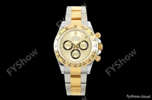 Rolex - Daytona 126503 40mm Gain Weight YG/SS Gold/Stk QF V6 SH4131