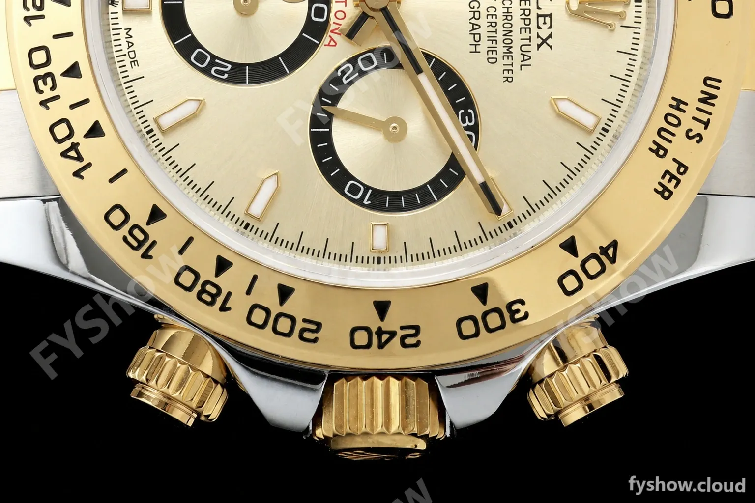 Rolex - Daytona 126503 40mm Gain Weight YG/SS Gold/Stk QF V6 SH4131 - Image 3