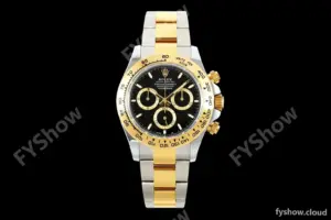 Rolex - Daytona 126503 40mm Gain Weight YG/SS Blk/Stk QF V6 SH4131