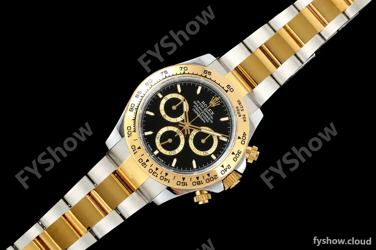 Rolex - Daytona 126503 40mm Gain Weight YG/SS Blk/Stk QF V6 SH4131 - Image 25