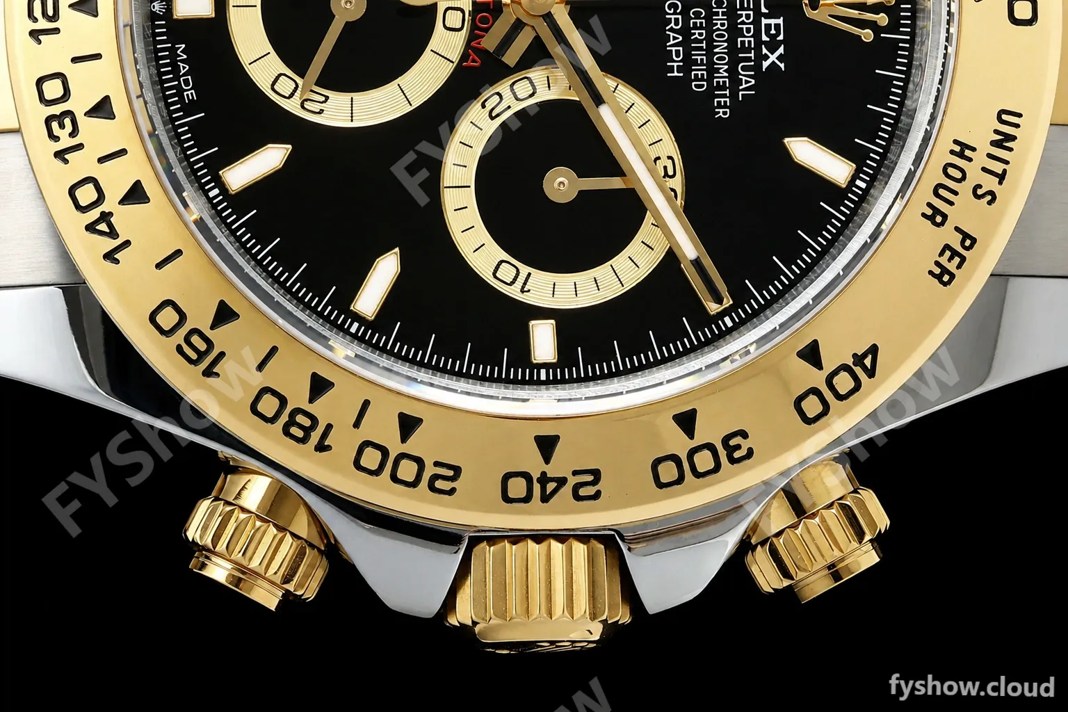 Rolex - Daytona 126503 40mm Gain Weight YG/SS Blk/Stk QF V6 SH4131 - Image 3