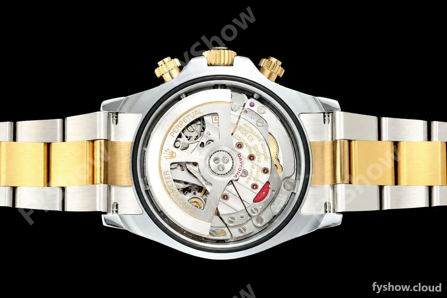 Rolex - Daytona 126503 40mm Gain Weight YG/SS Blk/Stk QF V6 SH4131 - Image 8