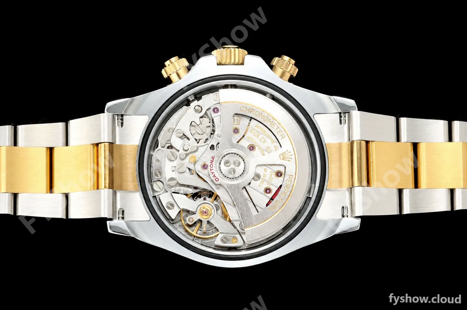 Rolex - Daytona 126503 40mm Gain Weight YG/SS Blk/Stk QF V6 SH4131 - Image 9